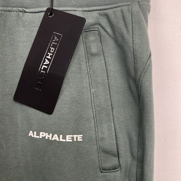 Alphalete concrete GrayEssential Core Jogger pants size Medium NWT - Picture 5 of 13